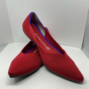 Rothy's The Point Chili Red